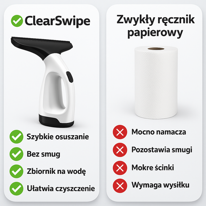 ClearSwipe Innowacyjna ściągaczka do szyb bez smug